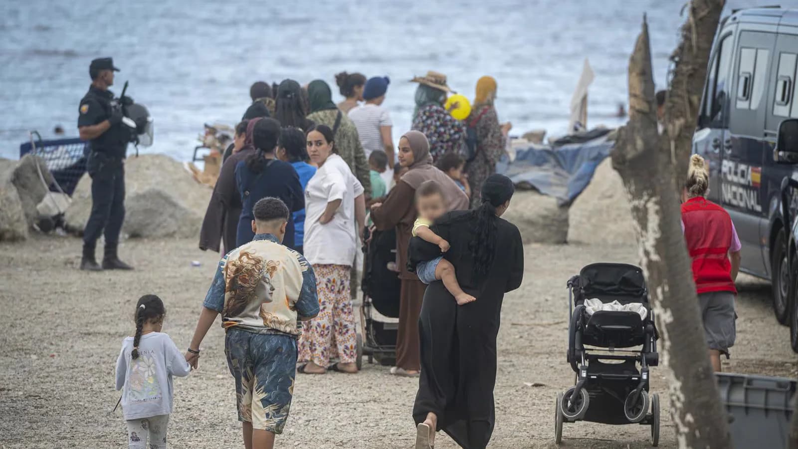 Detienen en Ceuta a dos inmigrantes por un presunto intento de agresión sexual a una menor