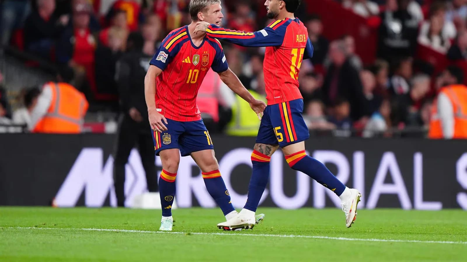 España remontó ante Inglaterra y ganó 3-2 en Wembley por la Liga de Naciones