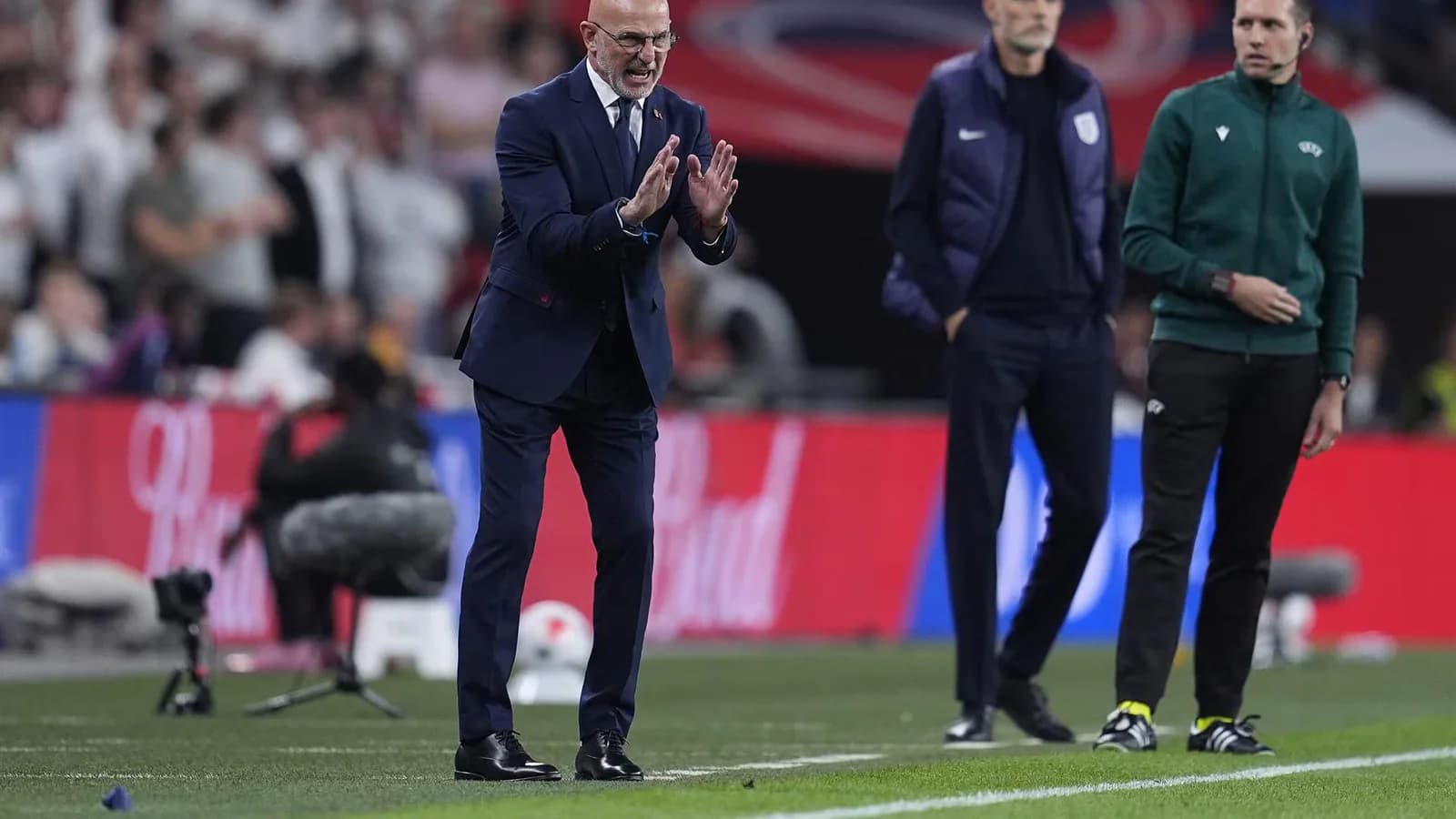 De la Fuente destacó la ambición de España tras vencer a Inglaterra