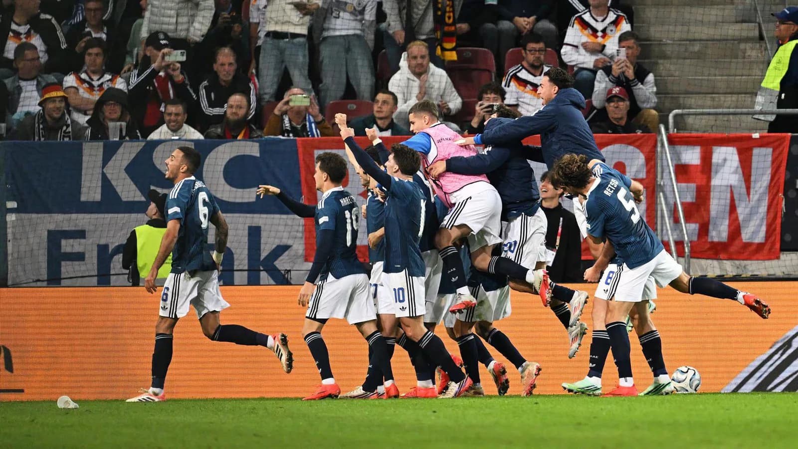 Alemania cayó ante Grecia y Portugal venció a Noruega con gol de Ramos