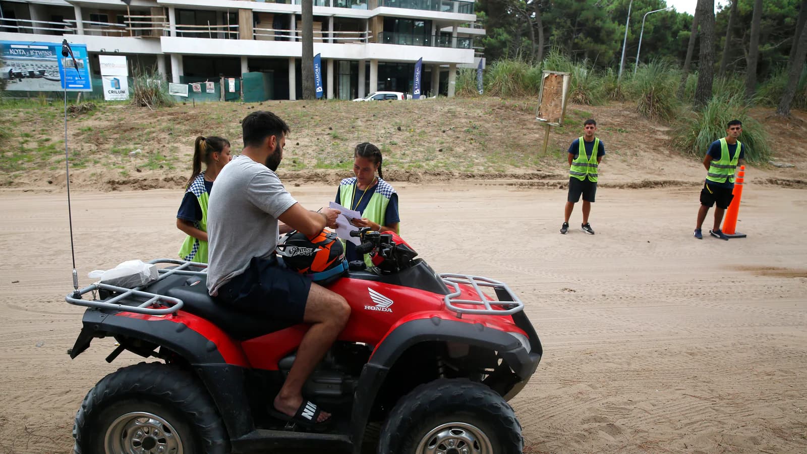 Bastián Jerez volvió a ponerse de pie tras el accidente en La Frontera