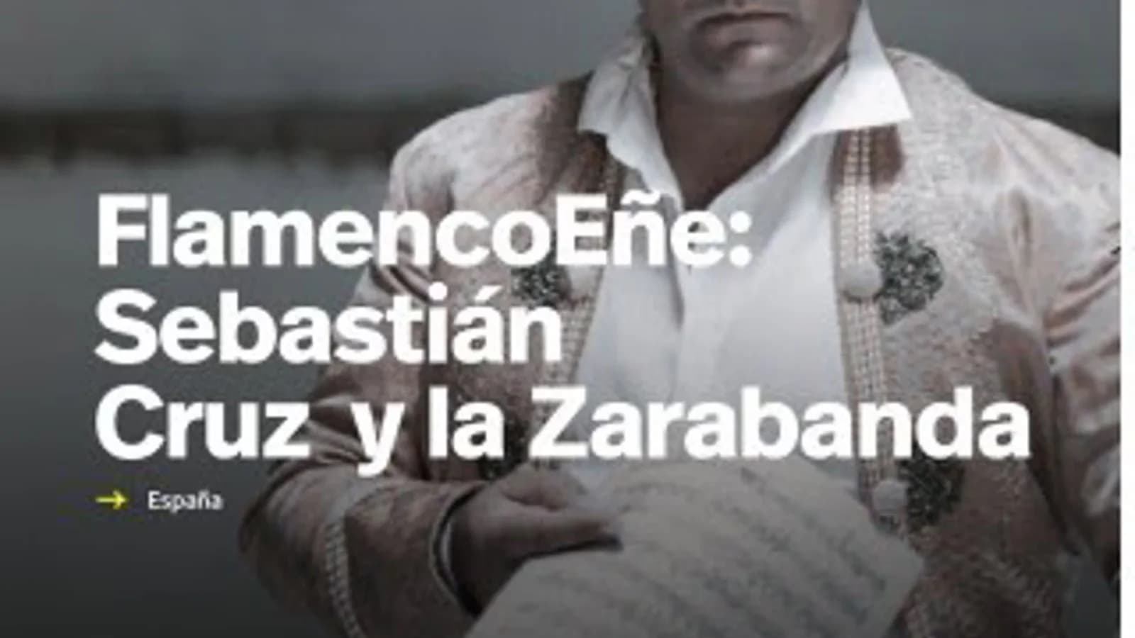 Sebastián Cruz presentará “Zarabanda” en Bogotá durante FlamencoEñe
