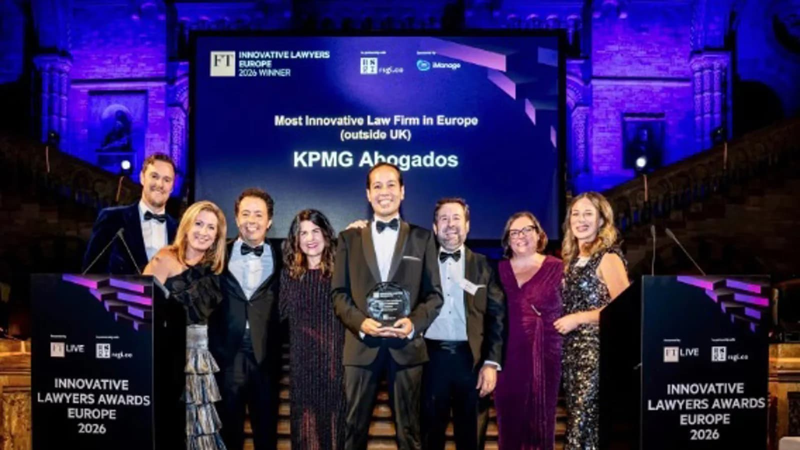 KPMG Abogados, la firma más innovadora de Europa Continental según el Financial Times