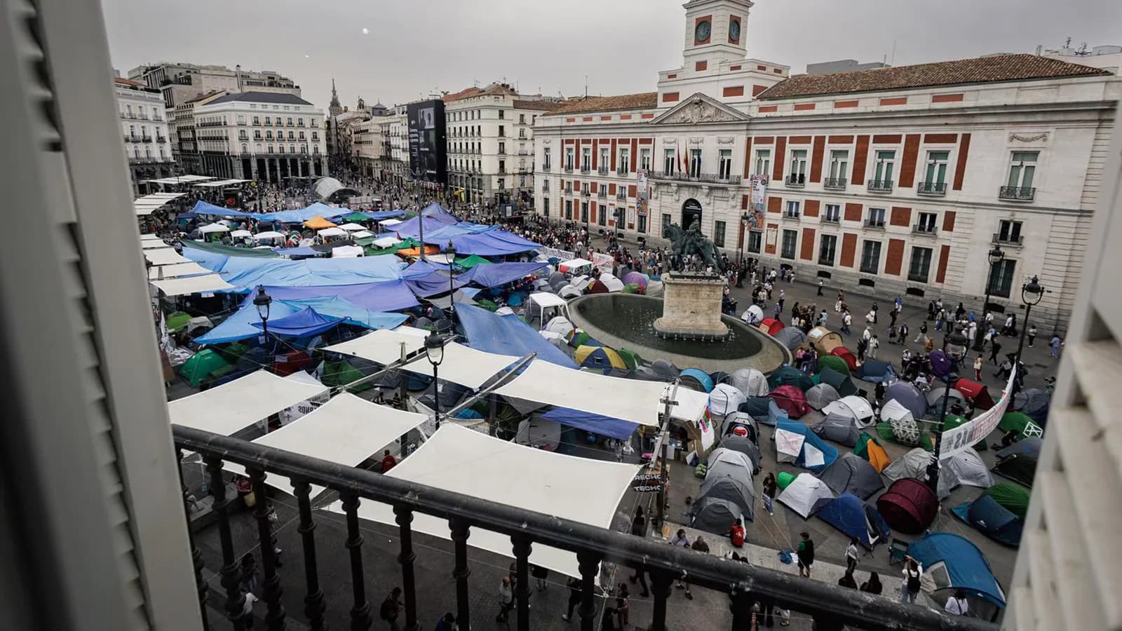 Sindicatos policiales cuestionan a Francisco Martín por la acampada en Sol