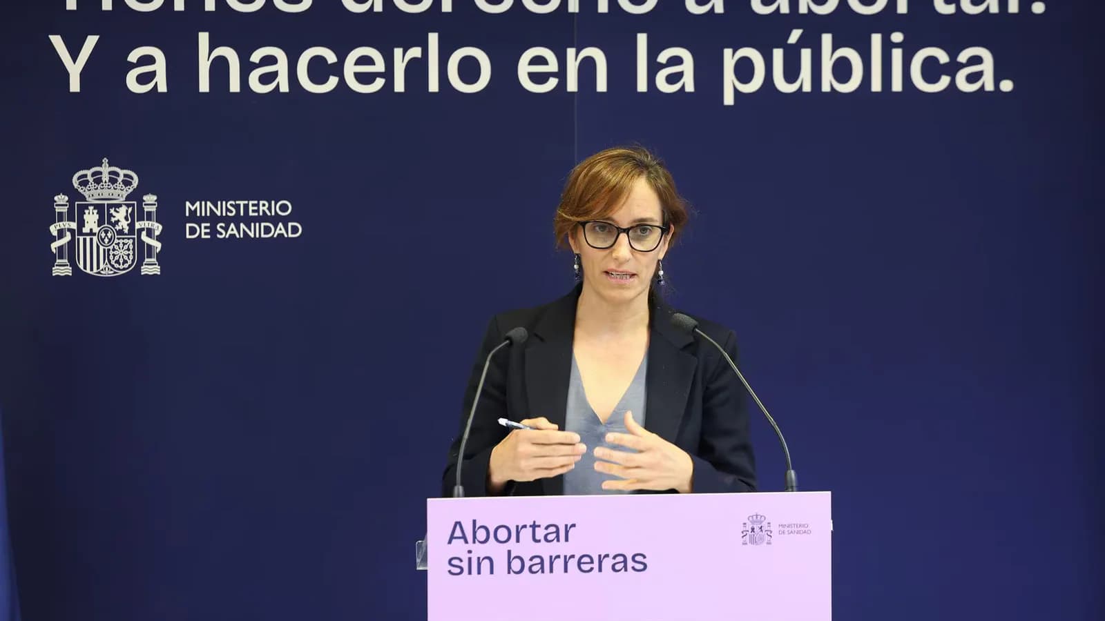 Mónica García confía en que algunas regiones del PP apoyen el aborto farmacológico en centros de salud
