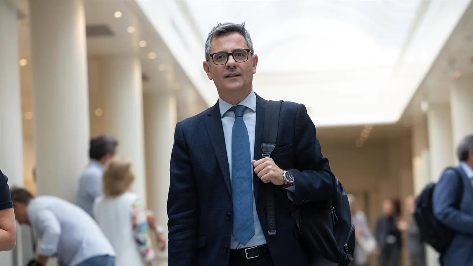 Bolaños defiende el ‘decreto Maricarmen’ y critica al PP por la moratoria de desahucios