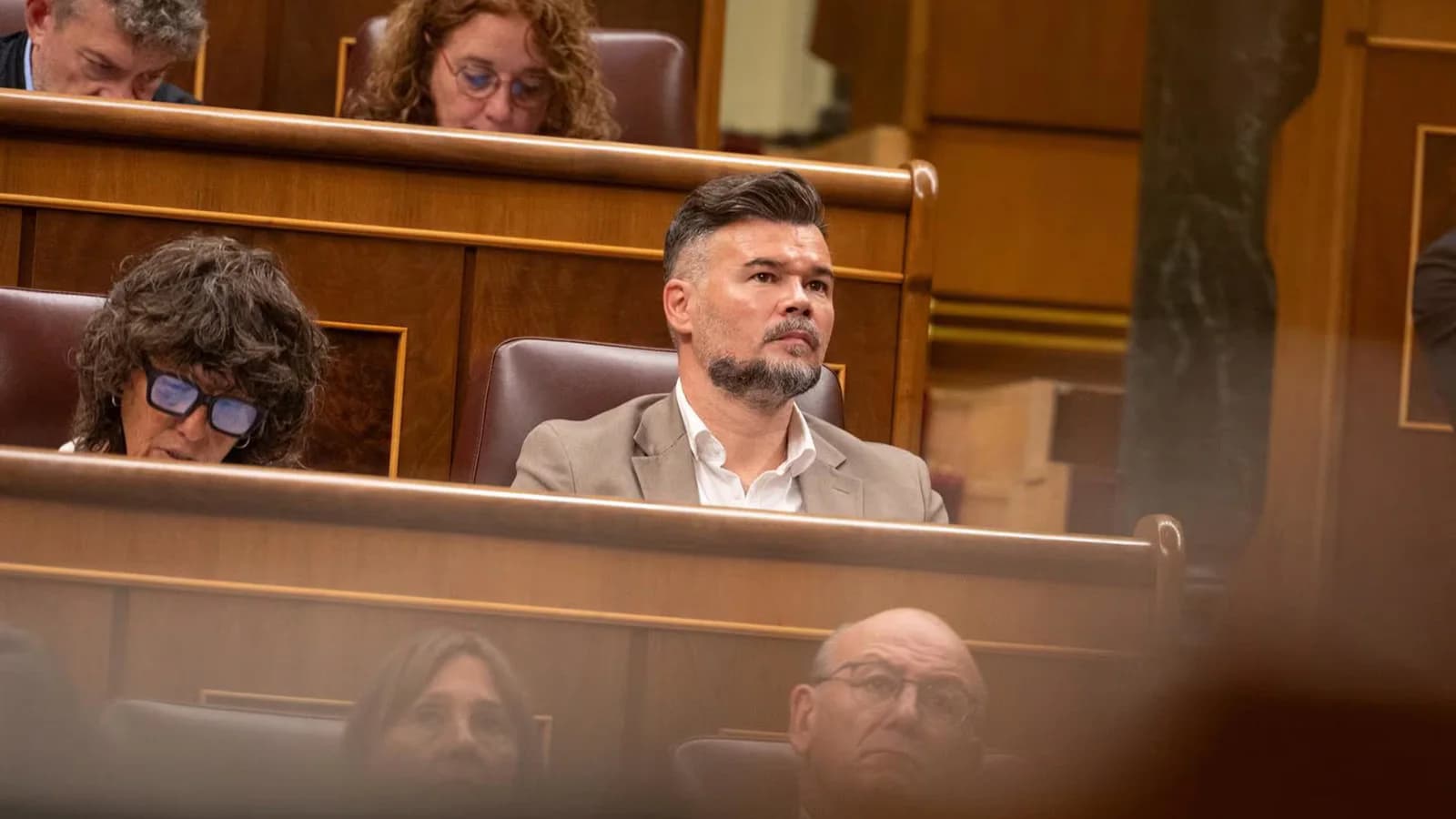 Rufián evita anticipar el apoyo de ERC a los decretos de vivienda del Gobierno