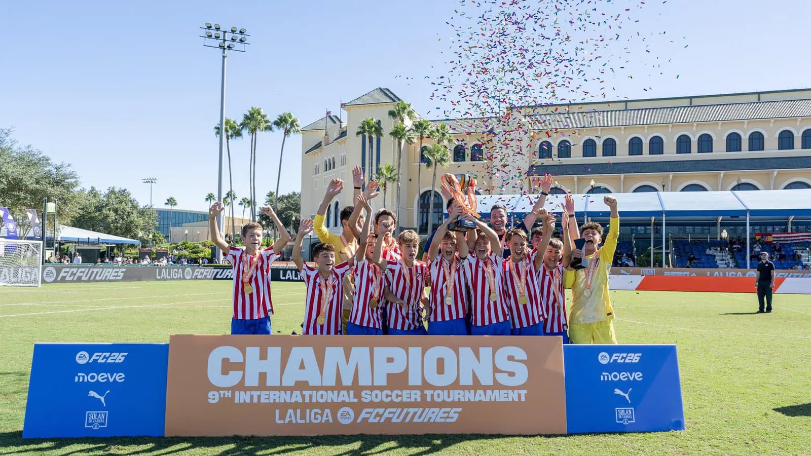 Orlando recibe al décimo LALIGA FC FUTURES con 14 equipos sub-13