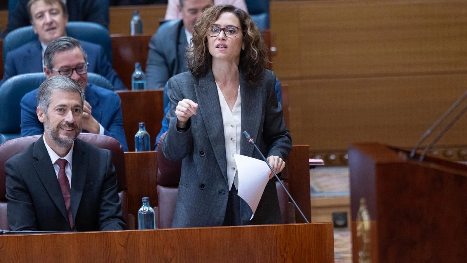 Ayuso instala el eje “comunismo o libertad” en el debate político español