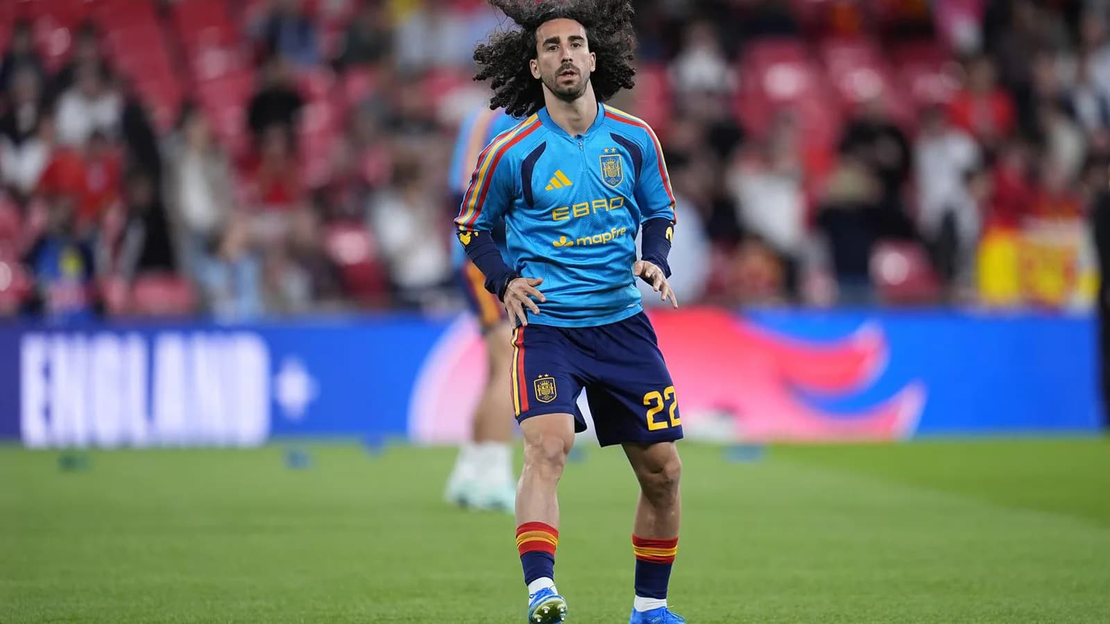 Cucurella prometió trasladar al Real Madrid su nivel con la selección española