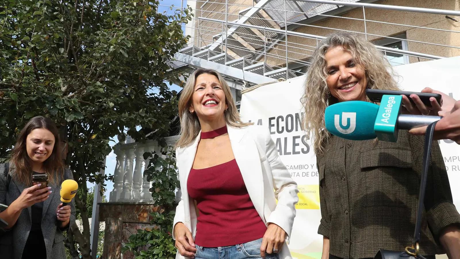 Yolanda Díaz pide movilizarse en defensa de los derechos y la democracia