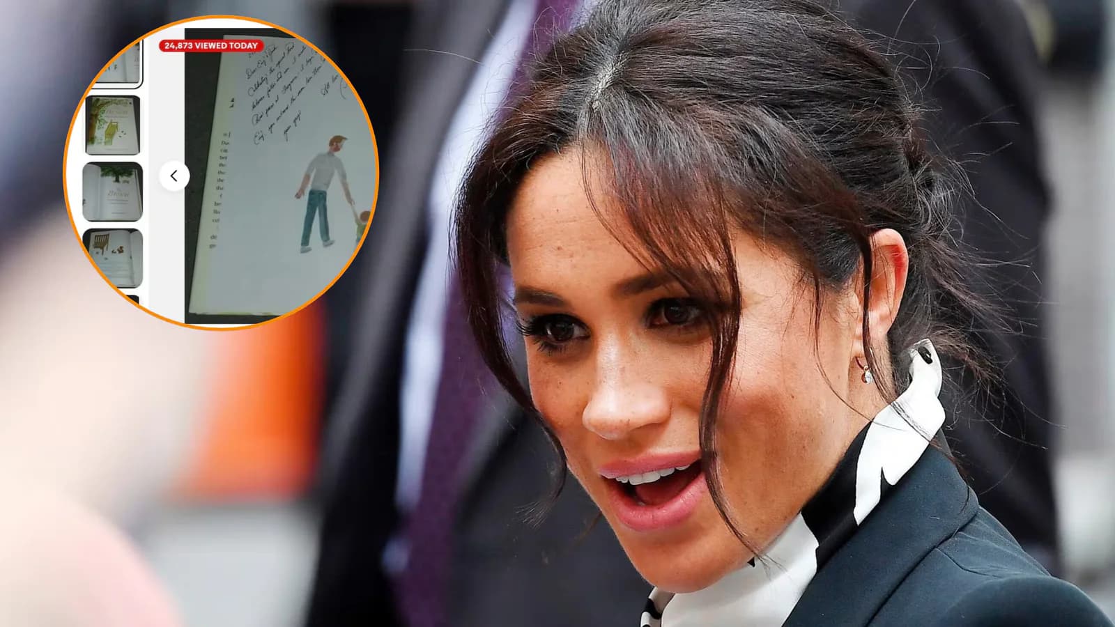 Ofrecen por 23.500 euros un libro dedicado por Meghan Markle a Eugenia de York