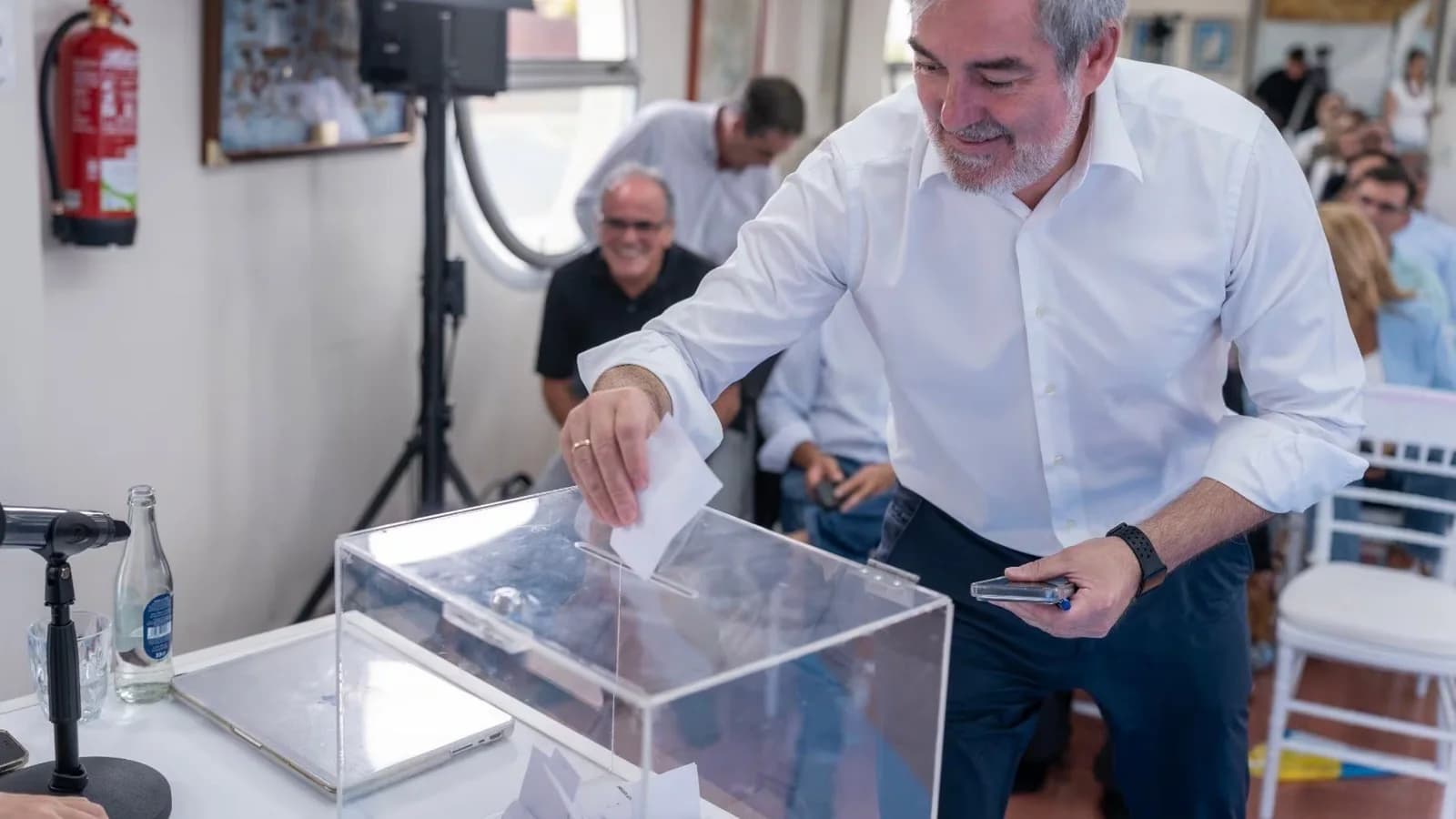 Fernando Clavijo fue proclamado candidato de CC a la Presidencia de Canarias