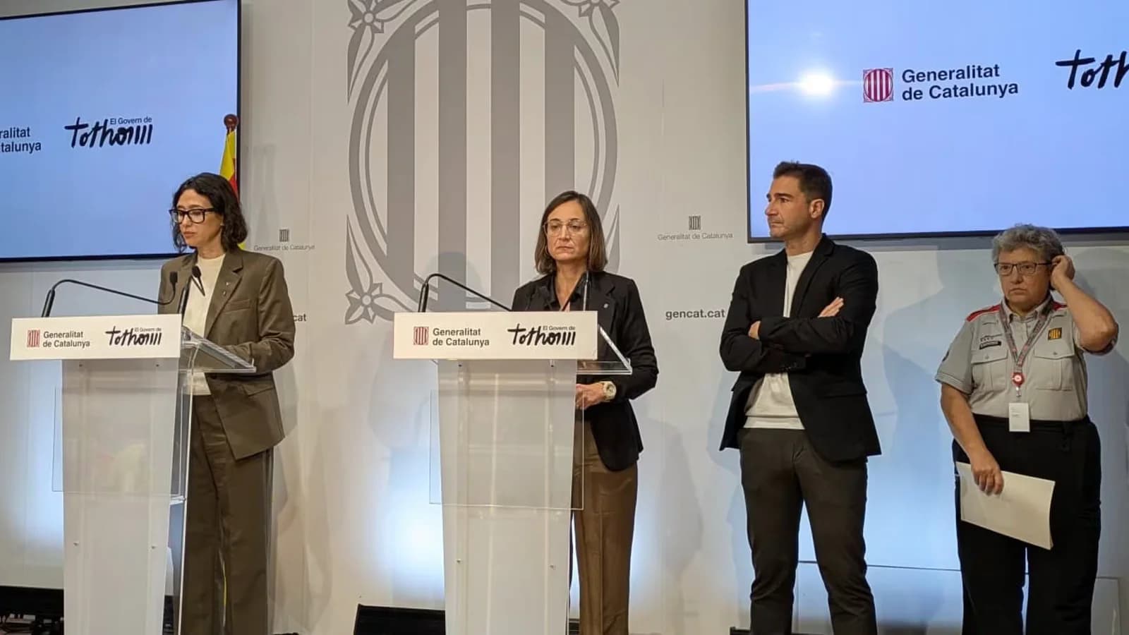 El temporal de lluvias dejó dos muertos en Catalunya y un desaparecido