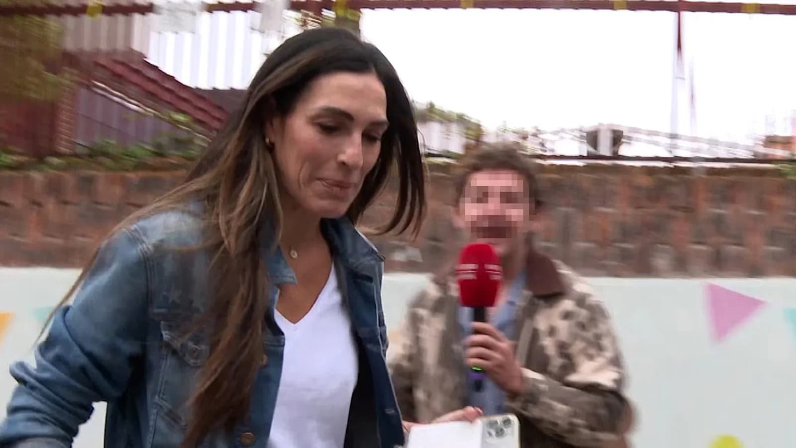 Verónica Hidalgo evitó hablar sobre su presunta declaración ante la Justicia