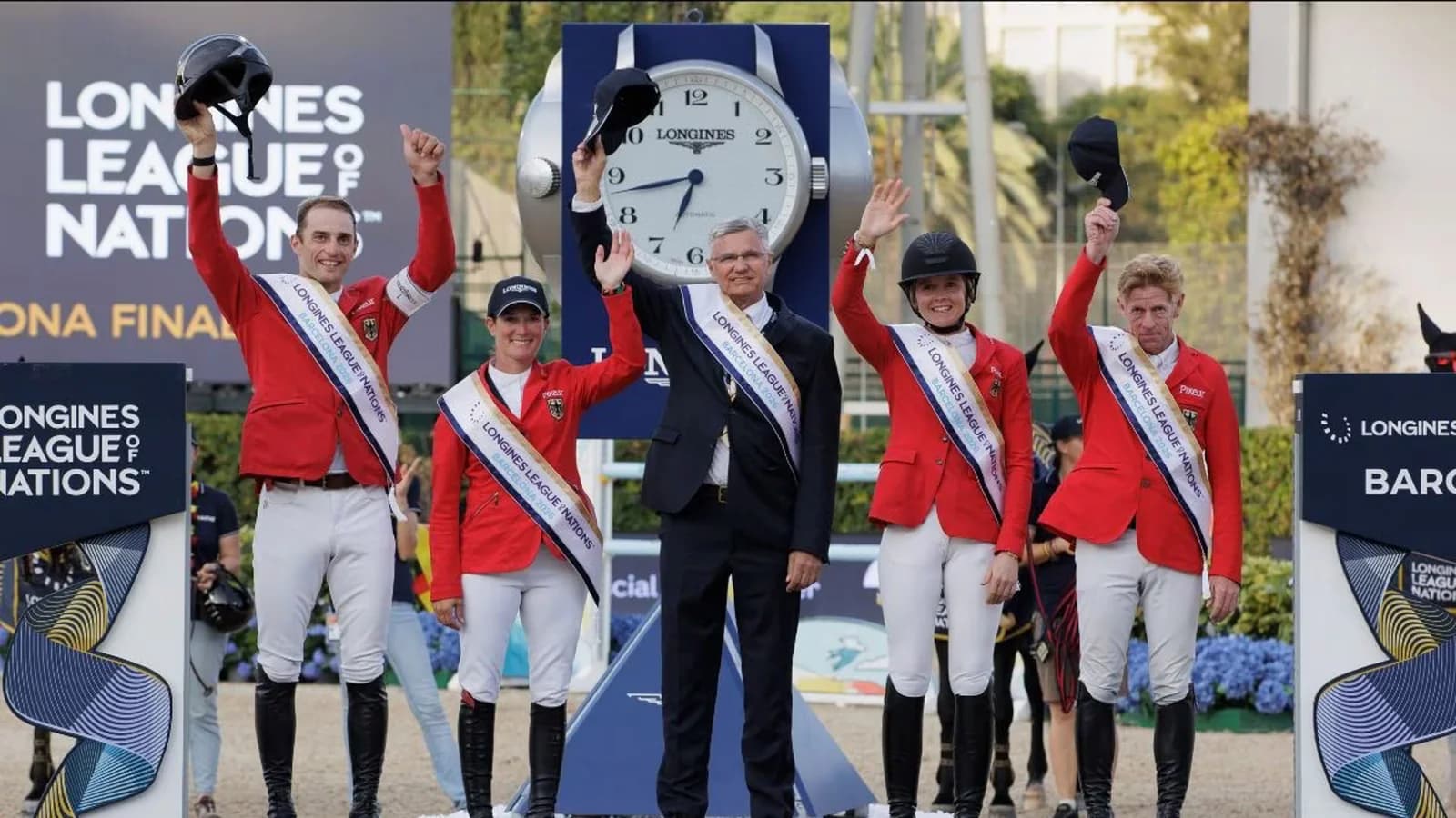 Alemania ganó su cuarta Longines League of Nations en Barcelona