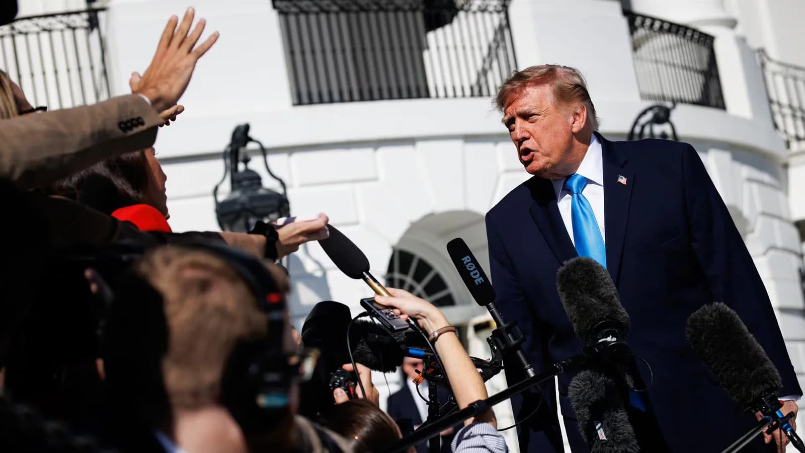 Trump elogió a María Corina Machado y respaldó su regreso a Venezuela