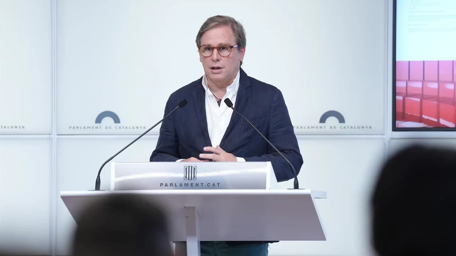 Joan Garriga cuestionó la amnistía a la malversación y pidió elecciones en Cataluña