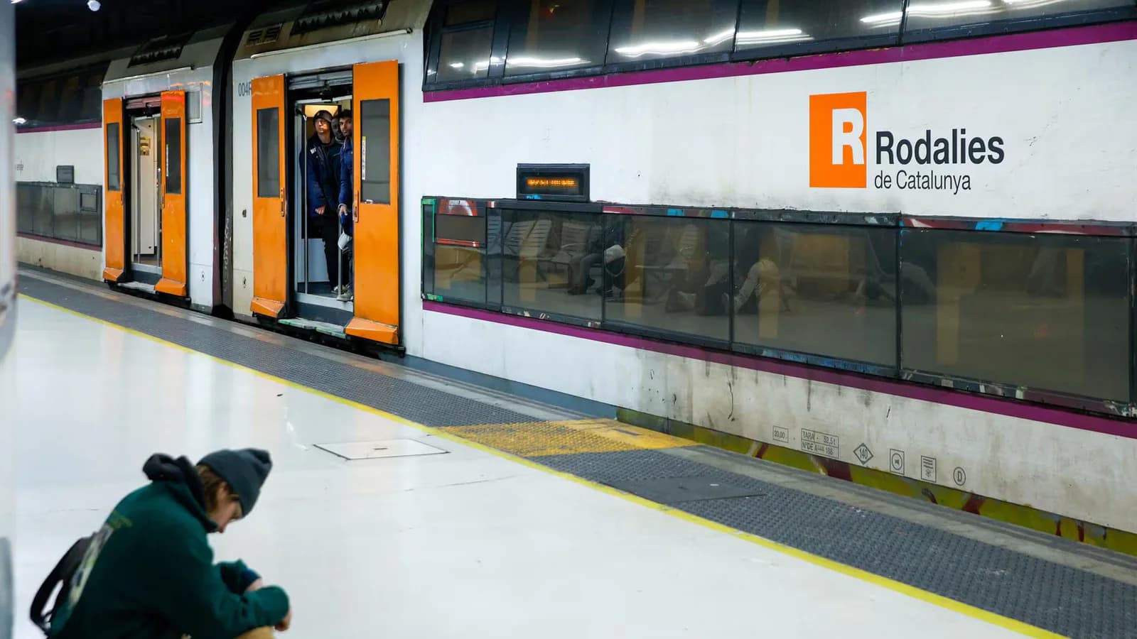 Rodalies atribuyó la interrupción del servicio a un conflicto laboral