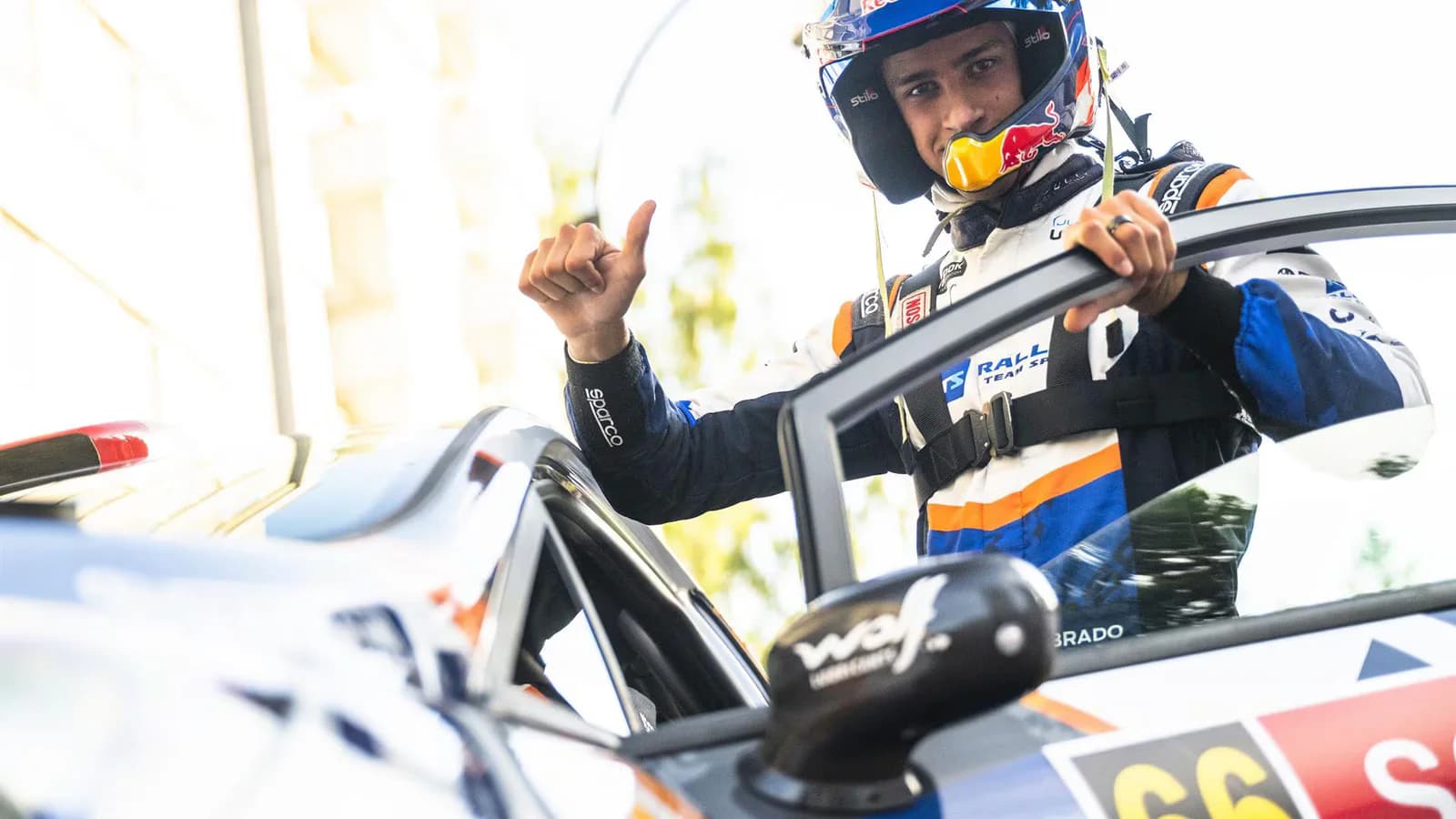 Gil Membrado cerró su debut mundialista como subcampeón de WRC3