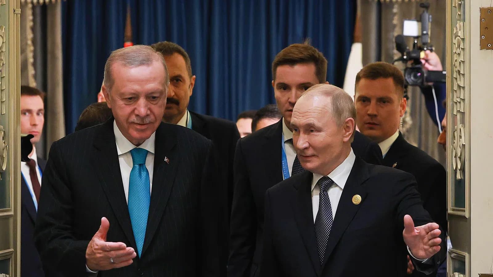 Erdogan pidió a Putin garantizar la seguridad marítima en el mar Negro