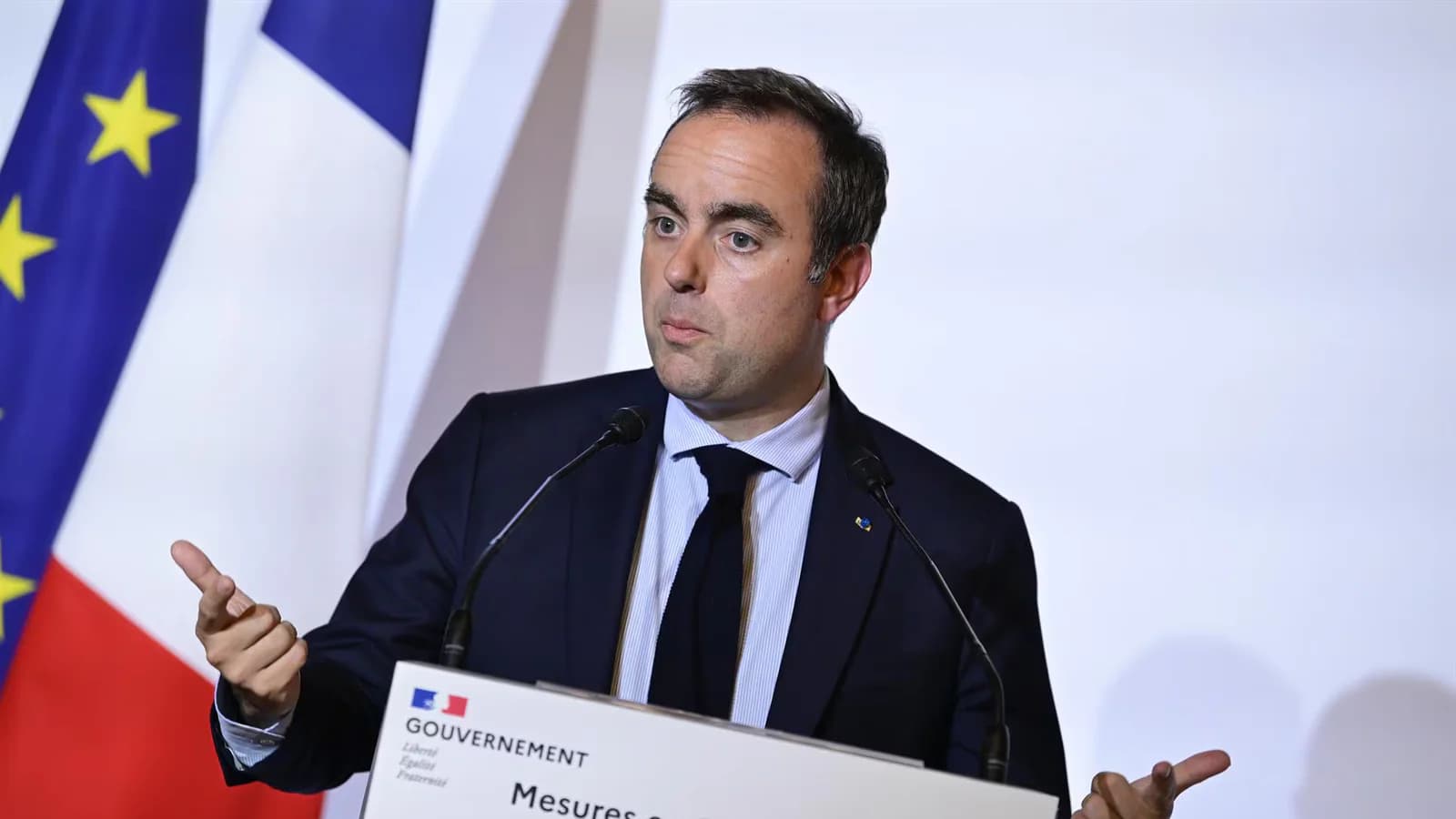 Lecornu defiende a la Policía ante las protestas estudiantiles en Francia