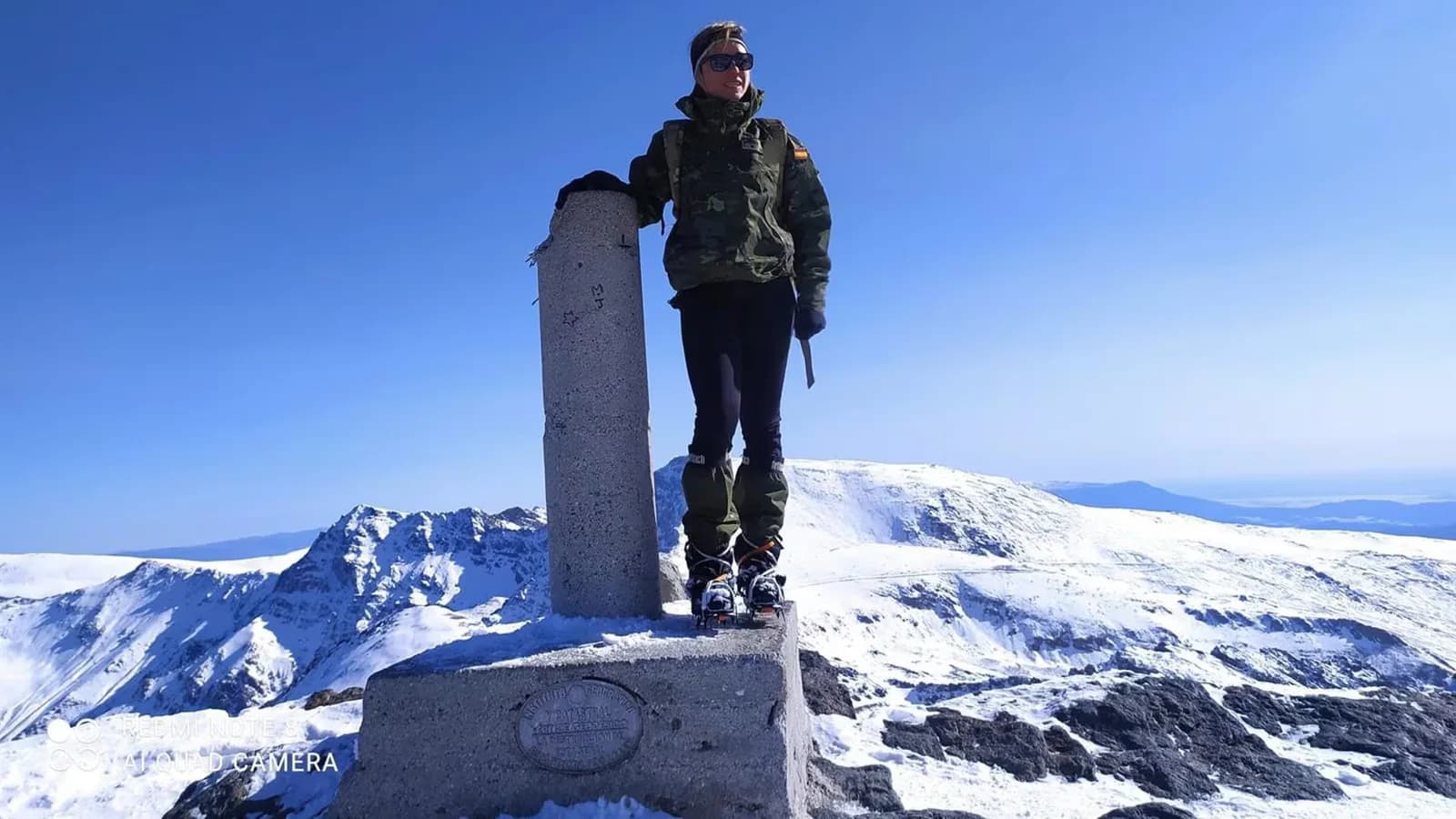 Esmeralda Ruiz Alonso, la primera mujer suboficial mayor del Ejército de Tierra