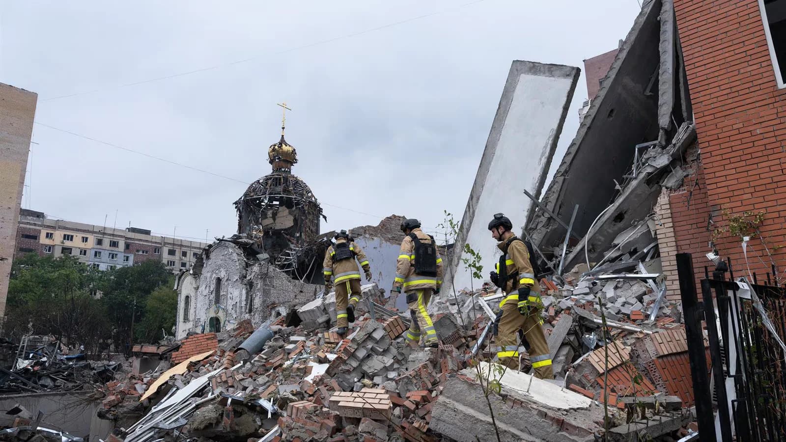 Al menos 33 muertos tras un ataque ruso contra Kramatorsk, Ucrania