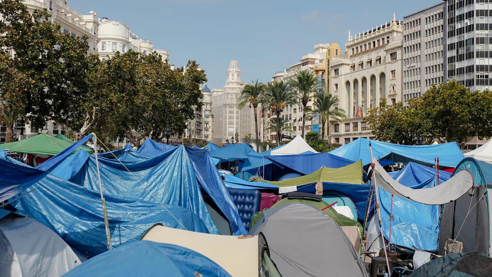 Acampada València no tendrá programación propia durante el 9 d’Octubre