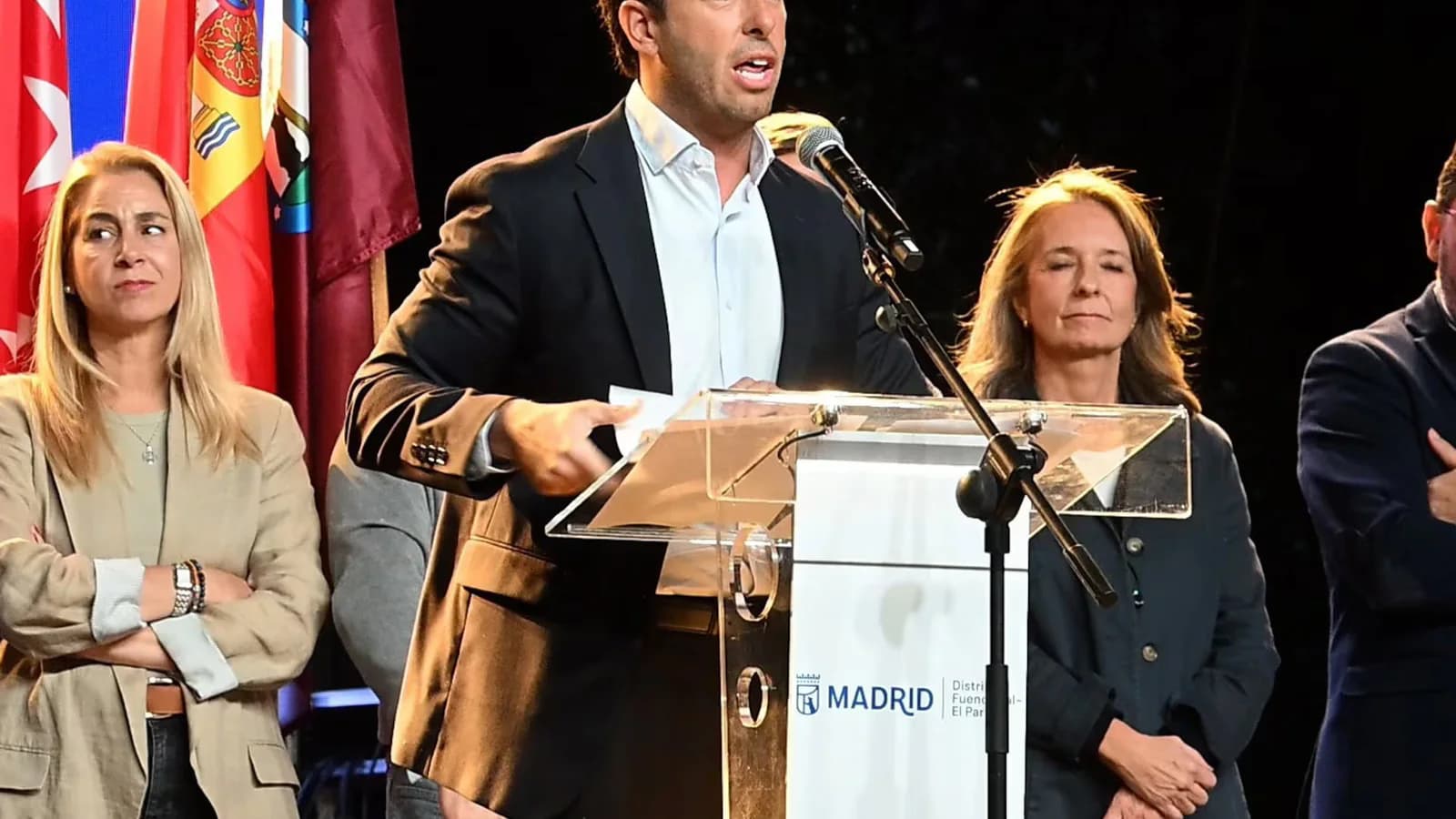 Matías Prats Junior dio el pregón de las fiestas del Barrio del Pilar 2026