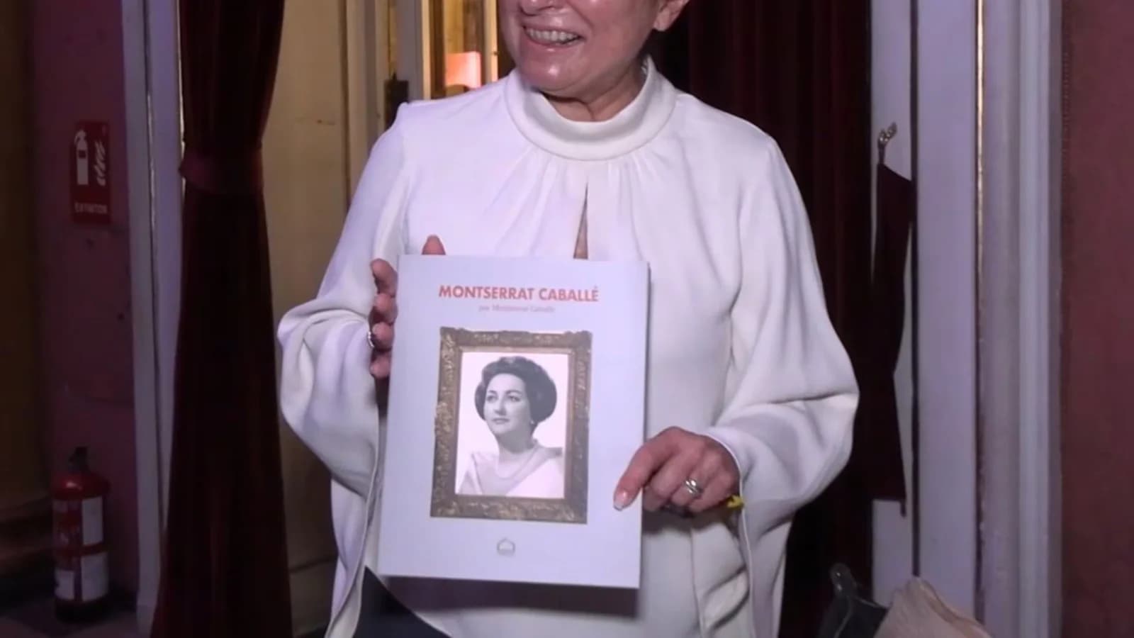Montserrat Martí recuerda a su madre en la presentación de un libro sobre Caballé