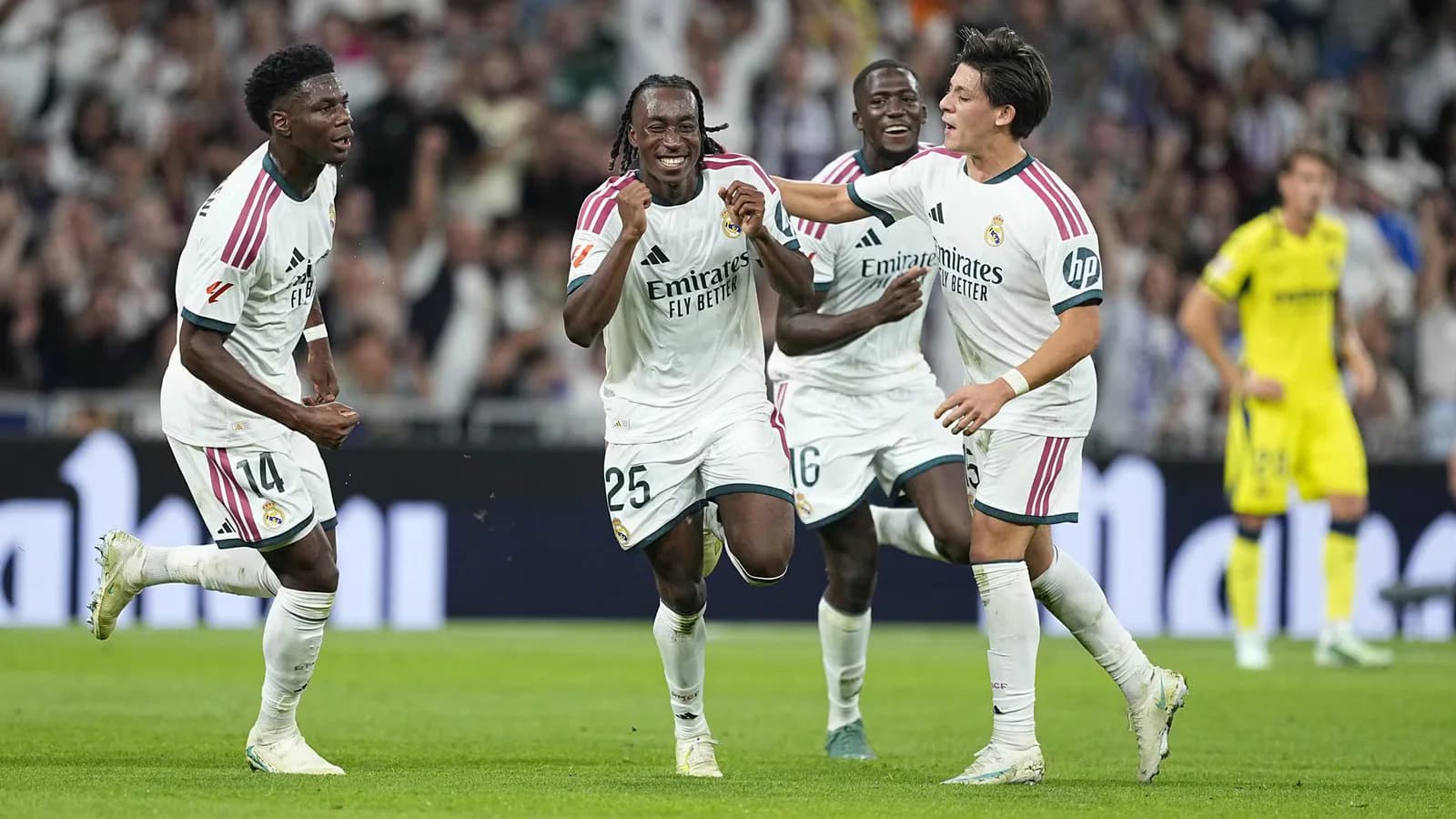Real Madrid derrotó 1-0 al Villarreal y terminó con diez jugadores