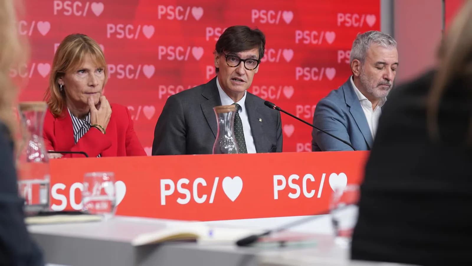 Salvador Illa proclama a Jordi Hereu candidato del PSC por Barcelona