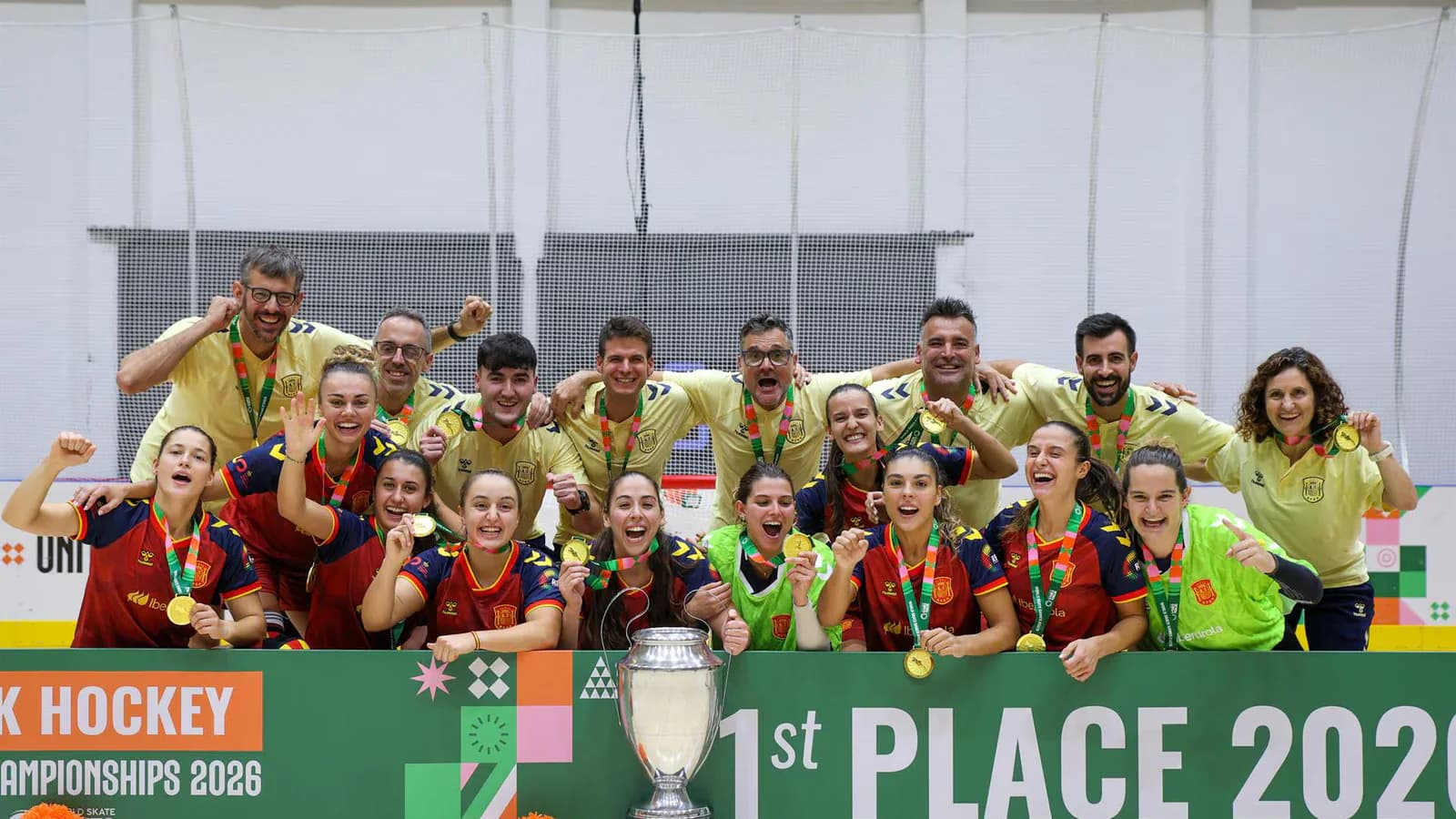 España conquistó su noveno Mundial femenino de hockey sobre patines