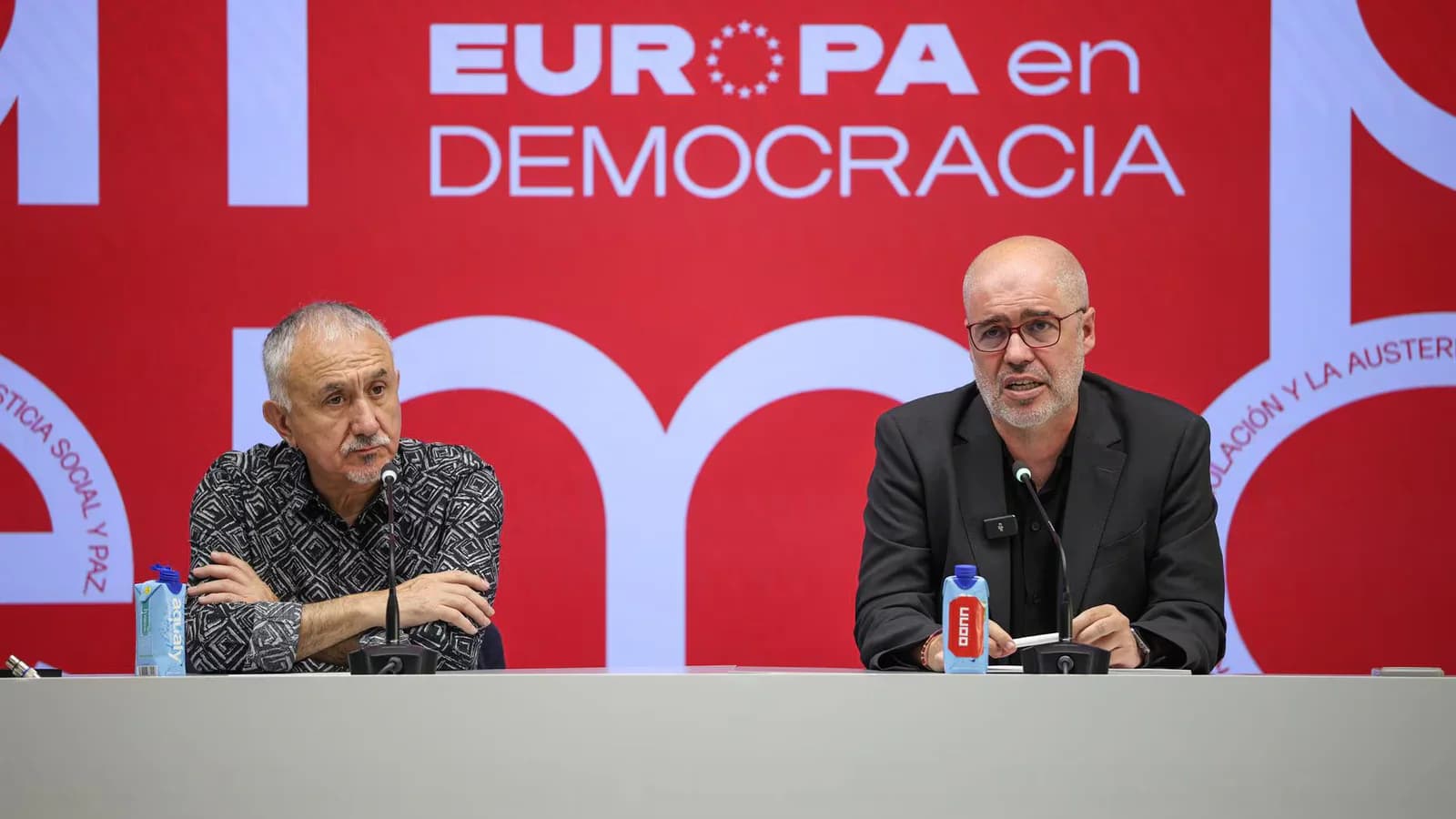 UGT y CCOO piden un acuerdo de la izquierda para el Frente Amplio