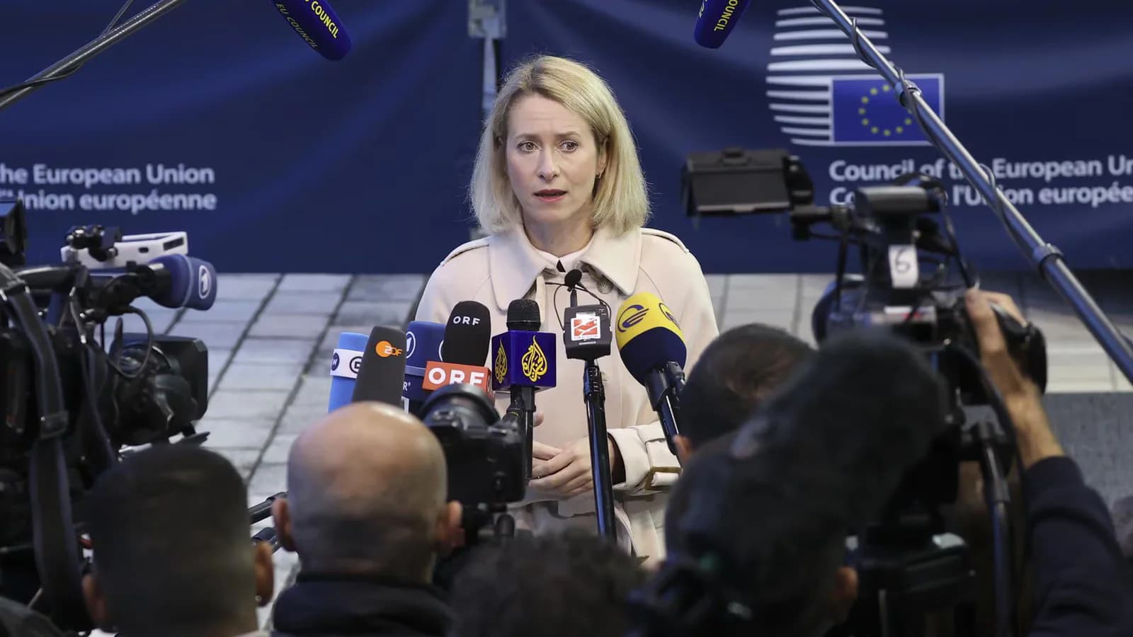Kallas respaldó a Zelenski y justificó la ausencia de elecciones en Ucrania