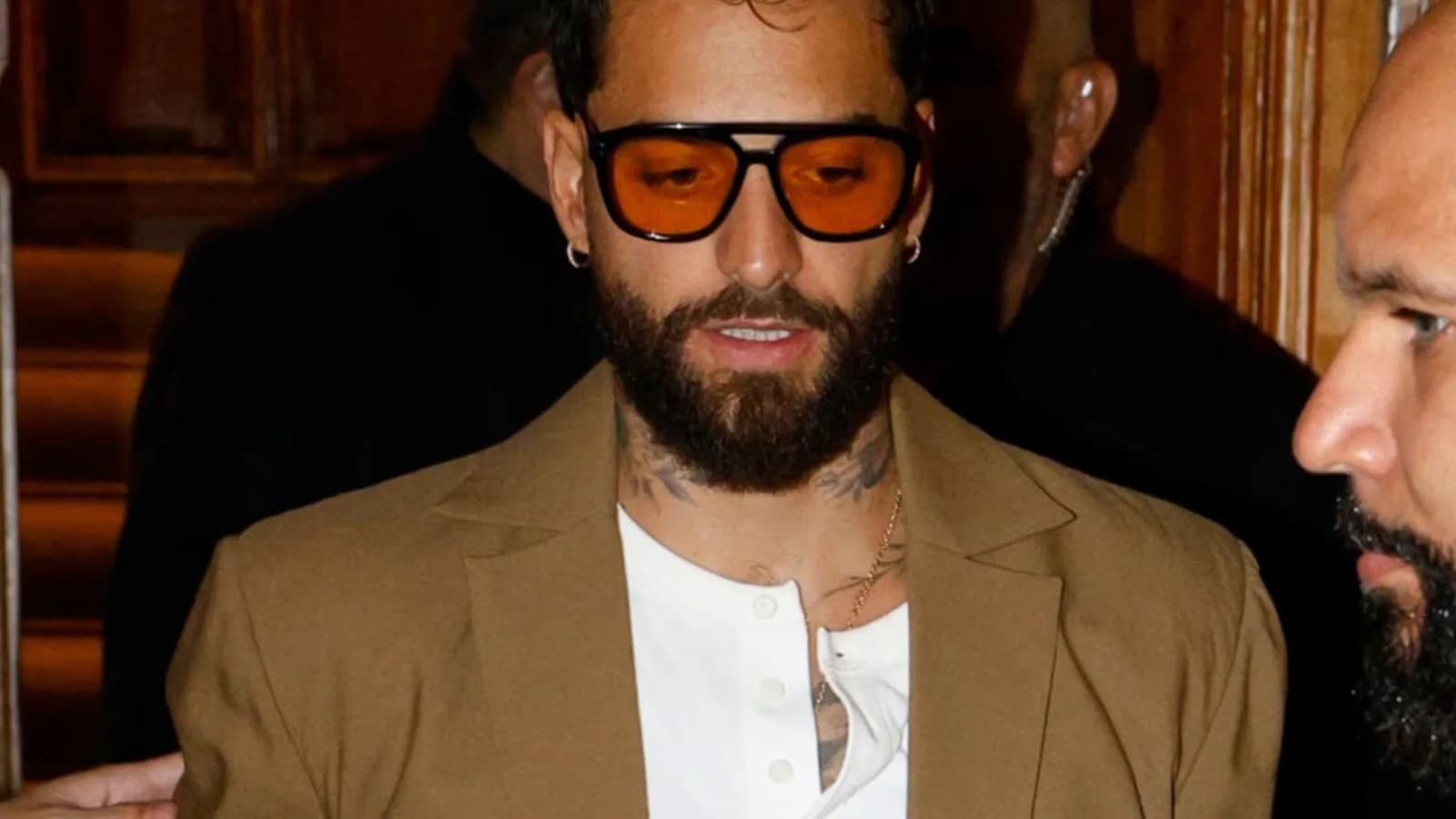 Maluma cenó hasta la madrugada en Madrid tras cantar con Shakira