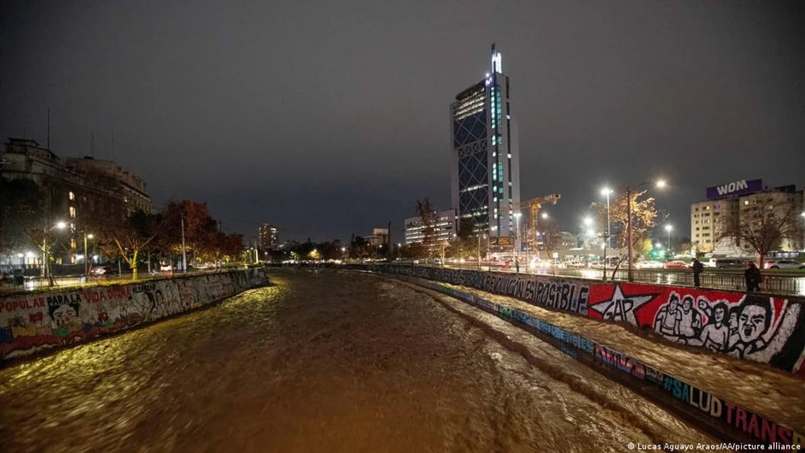 Chile declara emergencia en diez regiones por intensas lluvias y fuertes vientos