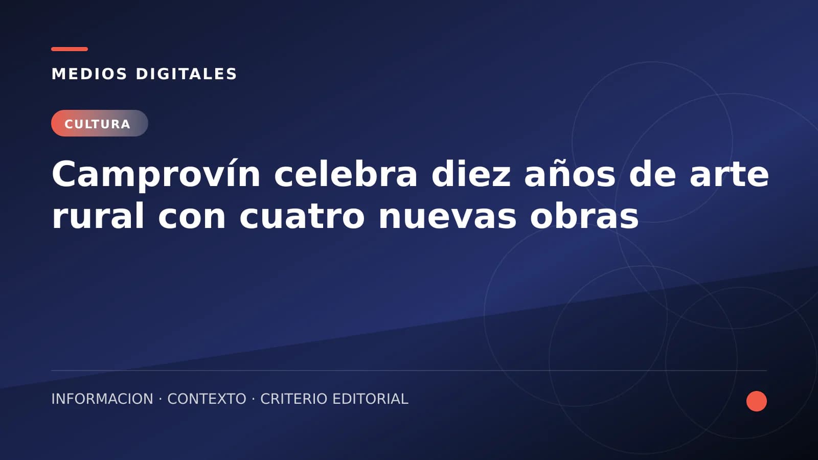 Camprovín celebra diez años de arte rural con cuatro nuevas obras