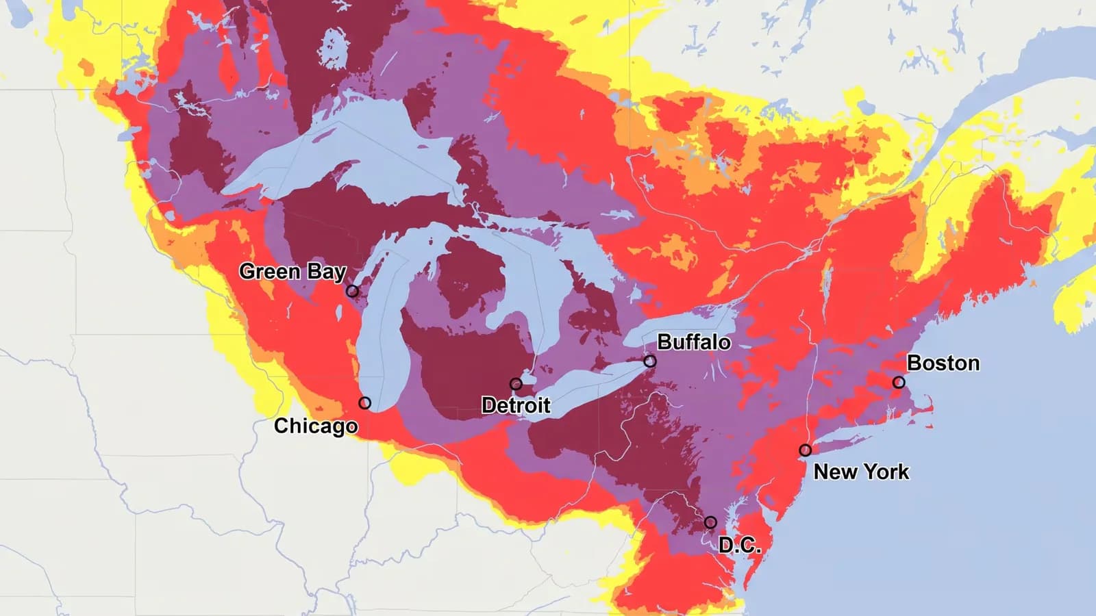 El humo de los incendios de Canadá afecta a Washington y Baltimore