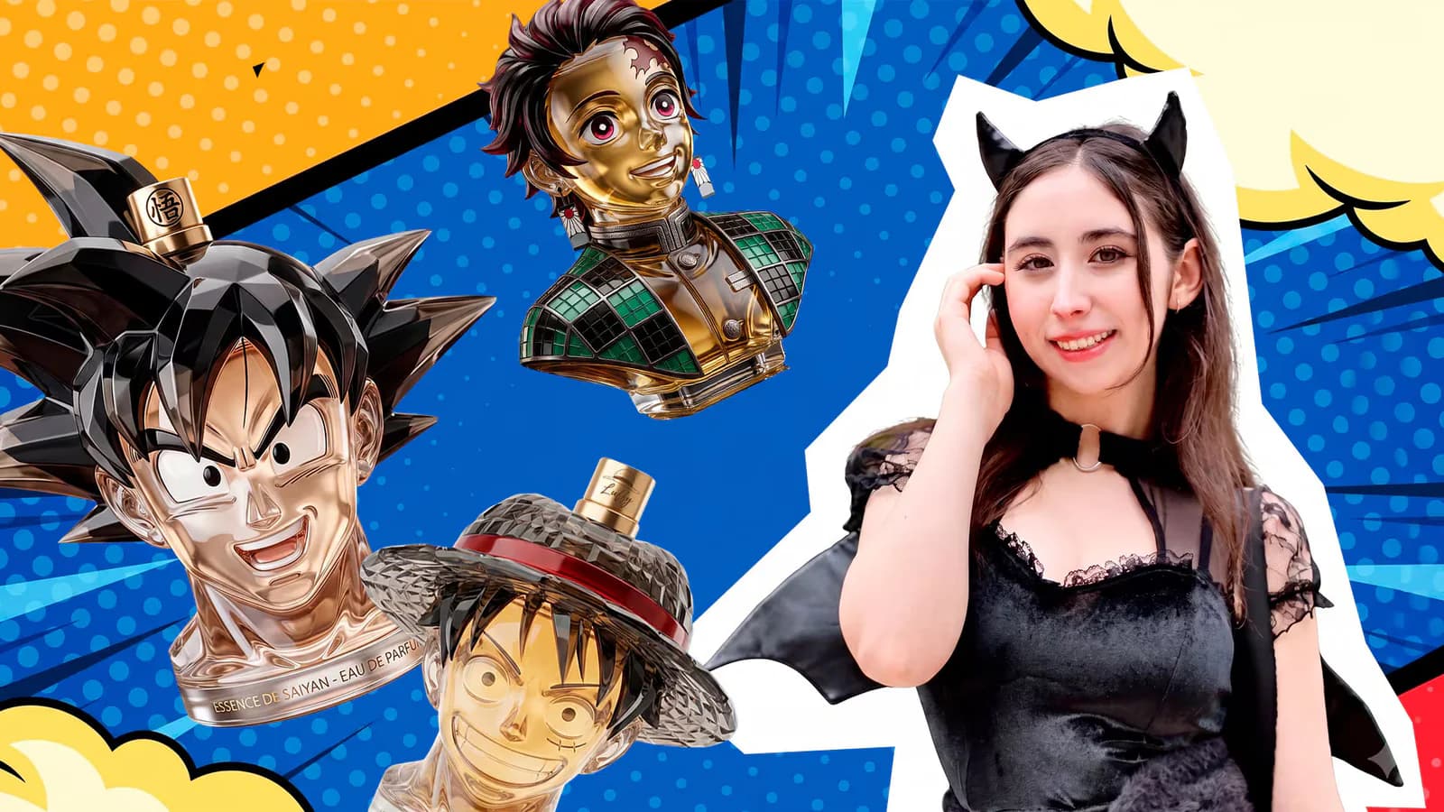 Una creadora mexicana mostró en Japón una tienda de perfumes inspirados en el anime