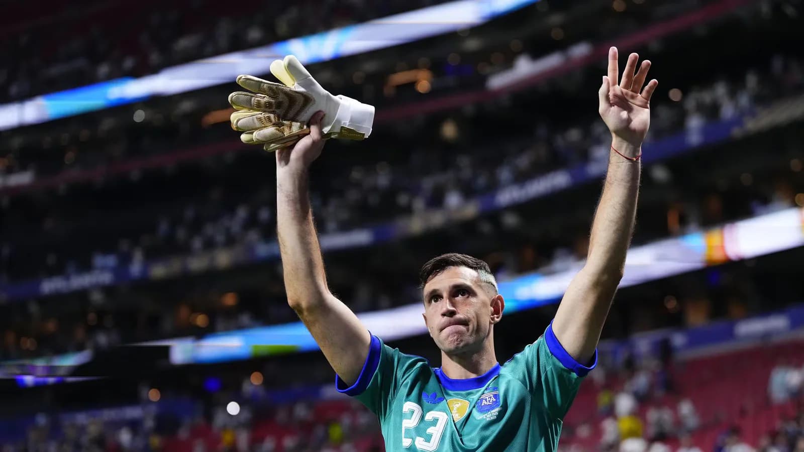 Emiliano Martínez aseguró que la presión no pesa antes de la final ante España