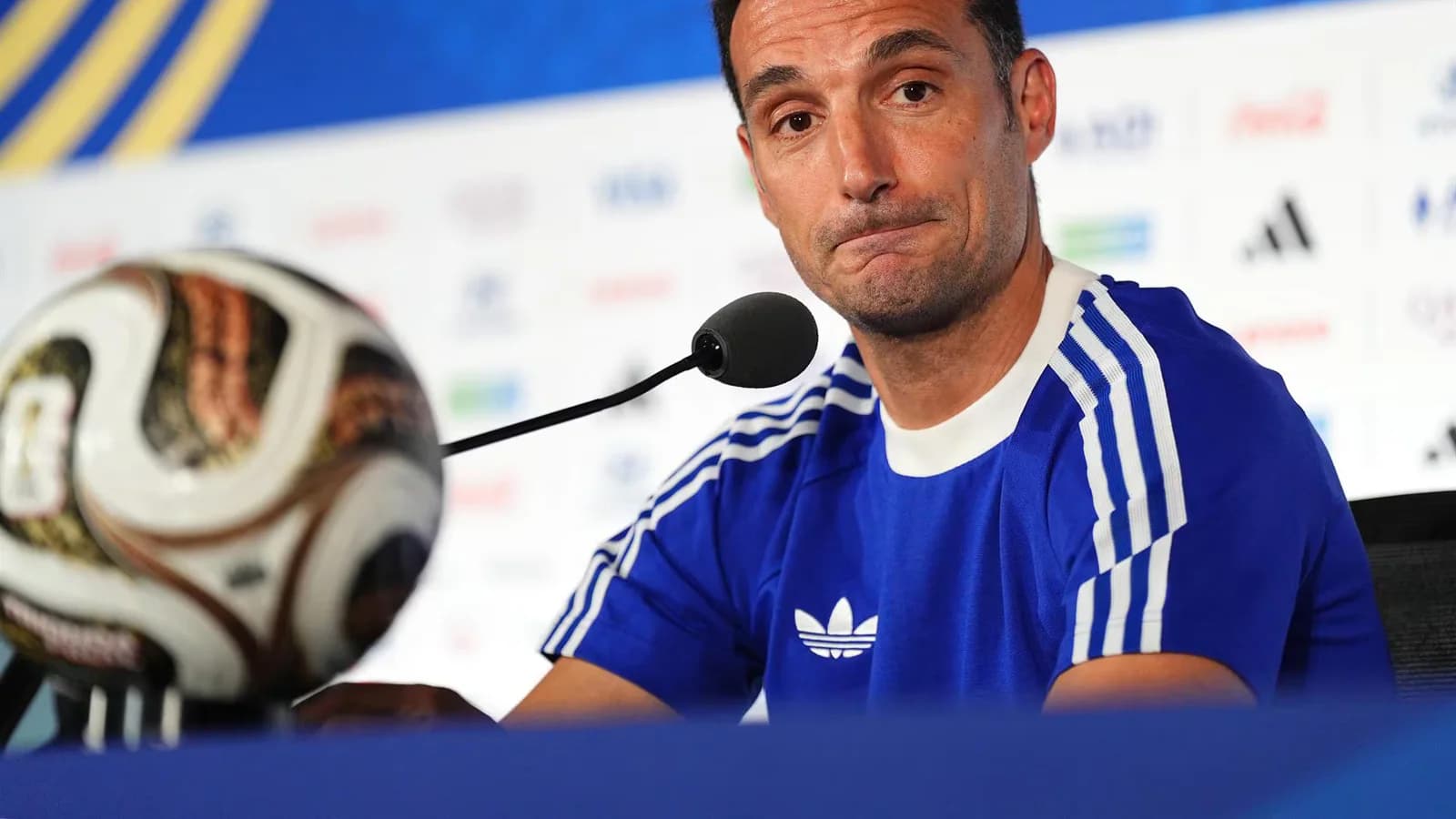 Scaloni, ante la final con España: “Me preocupa todo”