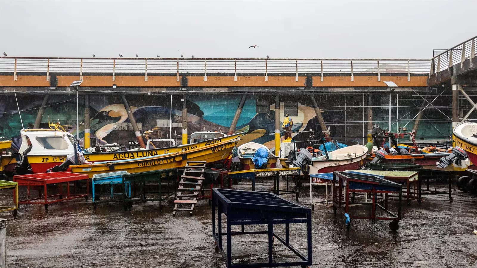 Temporal en Chile: cuatro muertos, siete heridos y miles de personas aisladas