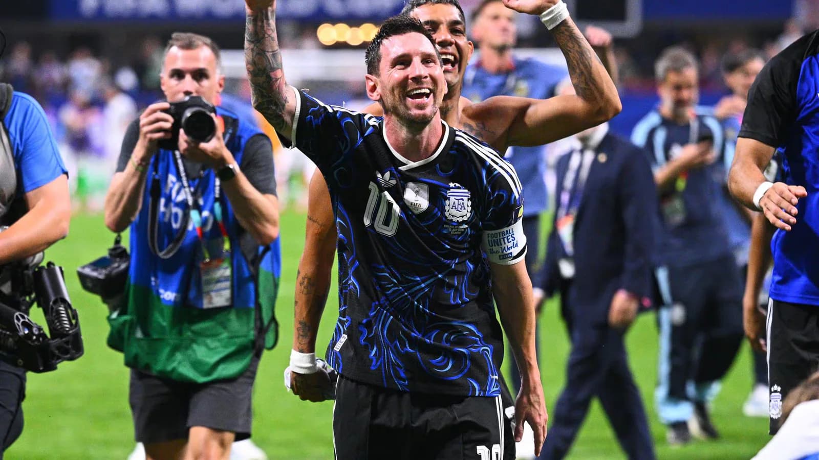 Argentina llega a su séptima final mundialista con Messi como bandera competitiva