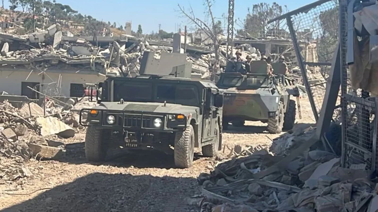 Un militar murió y otros dos resultaron heridos por una explosión en el sur de Líbano