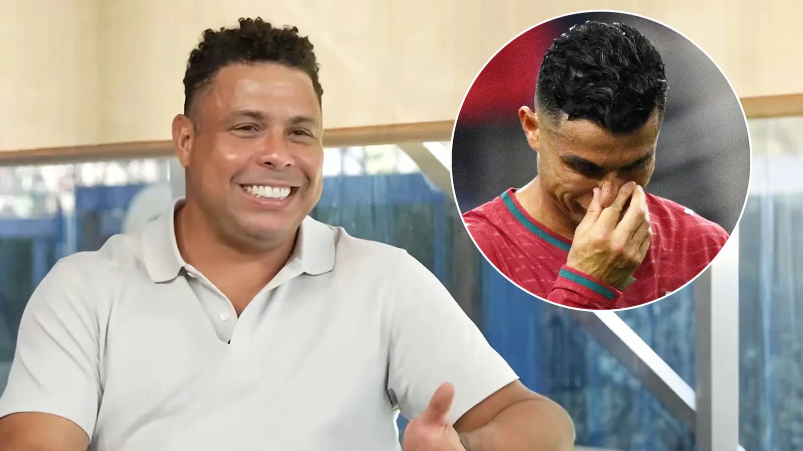 Ronaldo cuestionó el presente de Cristiano tras la eliminación de Portugal