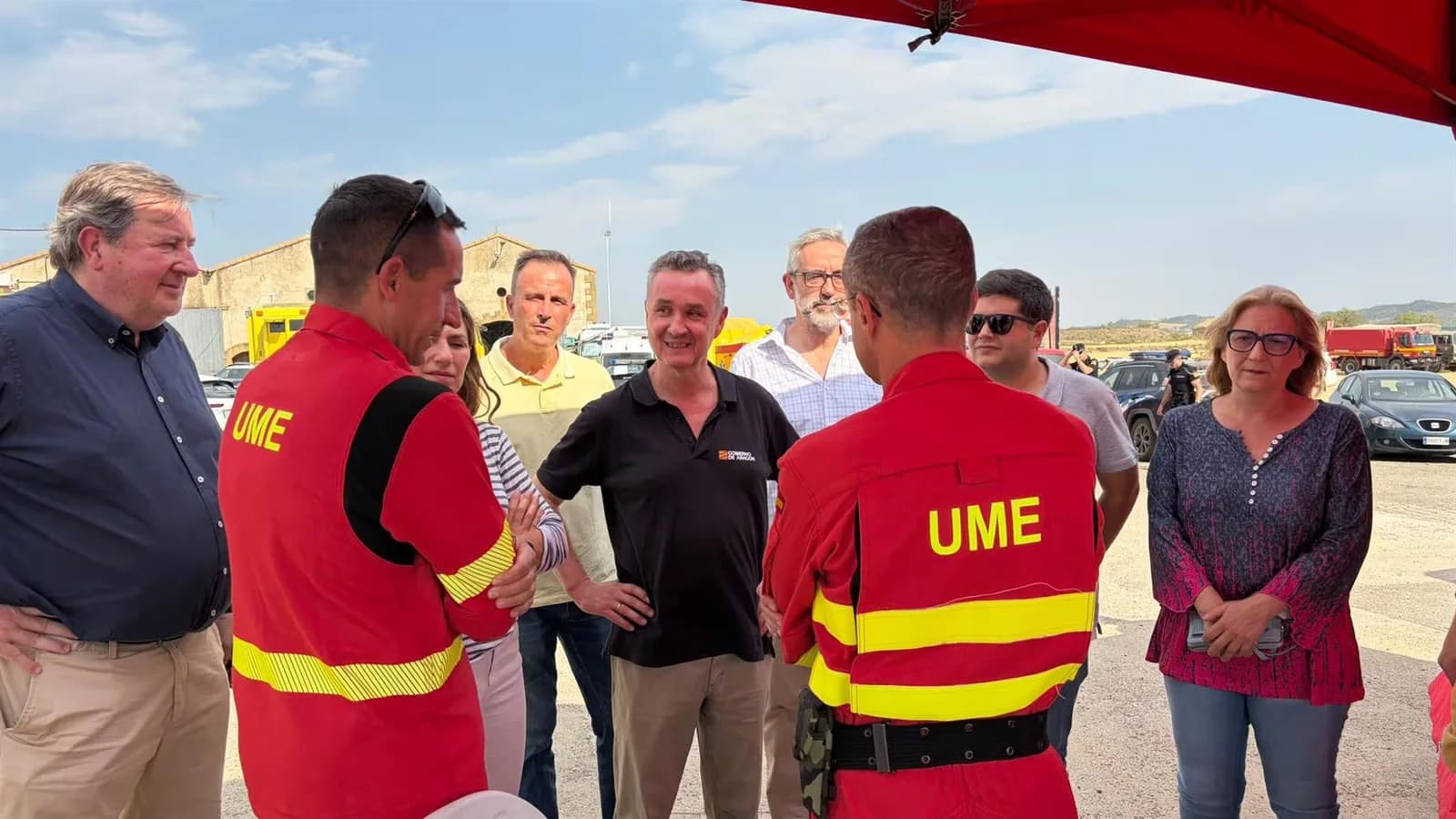 El incendio de Orés no avanza y podría quedar perimetrado este domingo