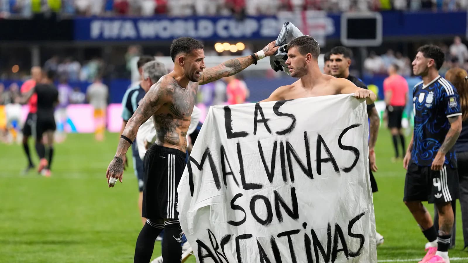 Malvinas: el homenaje a los soldados que quedaron sin tumba
