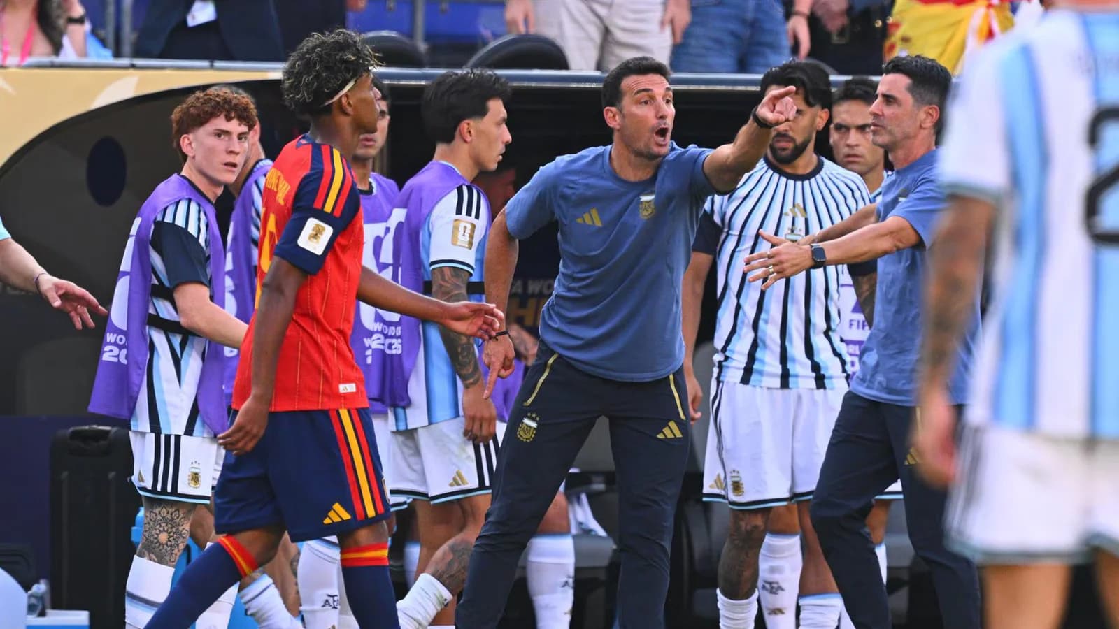 Scaloni, tras perder la final: “Hemos dado todo y hay que levantarse”